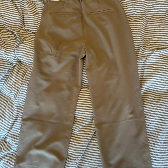 BNWT Abercrombie Sloane Tailored Pant, Light Brown, Size 33 (16) - Picture 7 of 8